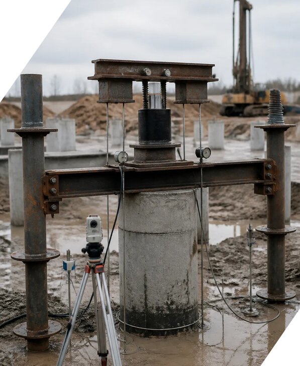 Испытание буронабивных свай в Приморско-Ахтарске от 50690 р. | ЭкспертизаРоссия